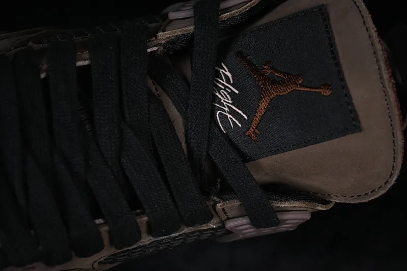 All categories Air Jordan Jordan series basketball shoes Air Jordan 4 A Ma Maniere x Air Jordan 4 Rerto "Dark Mocha" AJ4 Joe 4 Mocha Brown IF3102-200